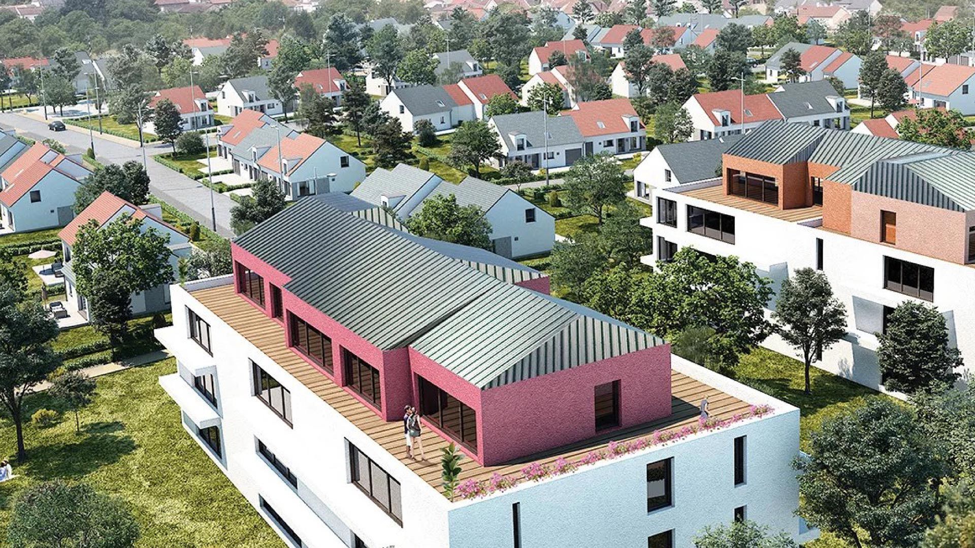 Concept Immobilier - ZAC de la Feltière - Terrains à bâtir à Fameck - Vue extérieure