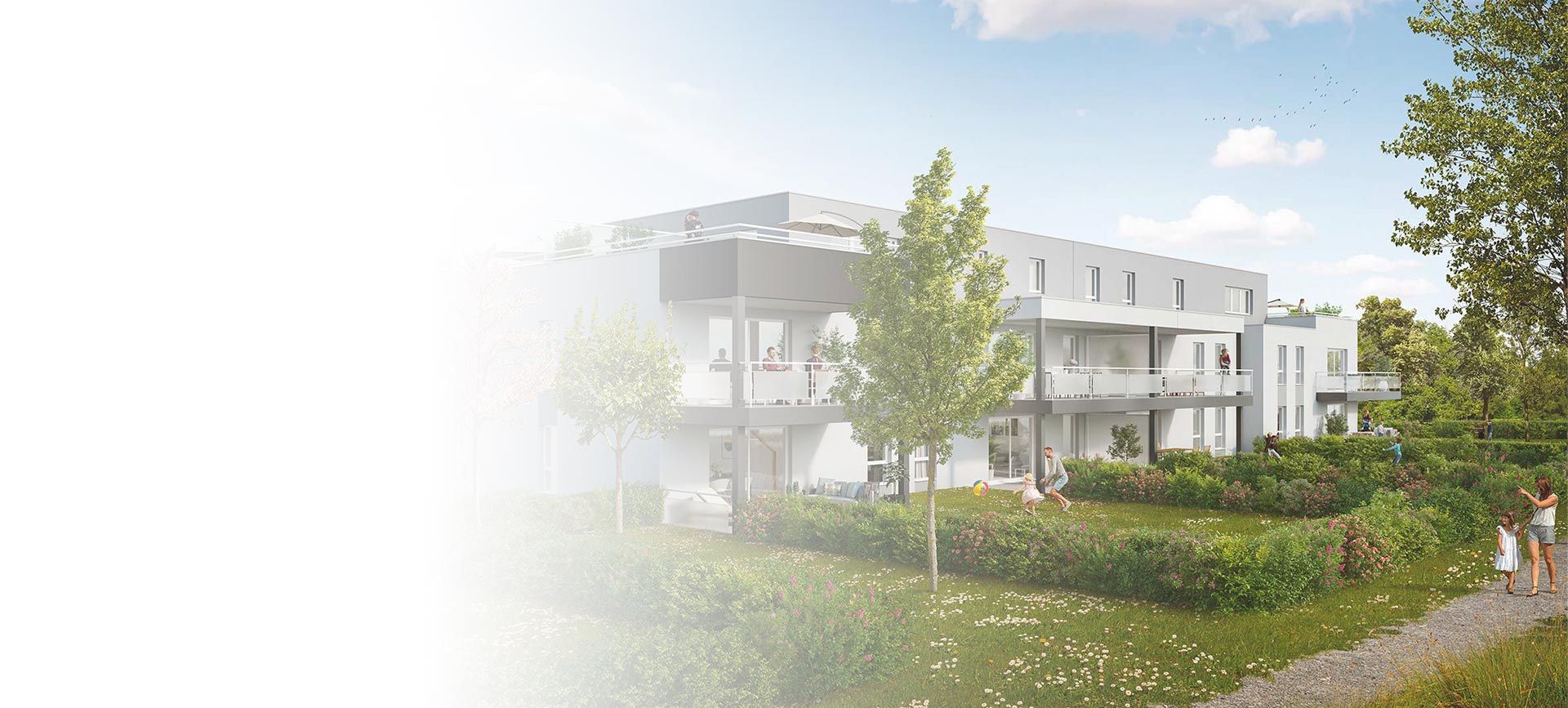 Concept Immobilier - Les Jardins du Soleil - Appartements neufs à Saint-Julien-lès-Metz - Vue extérieure